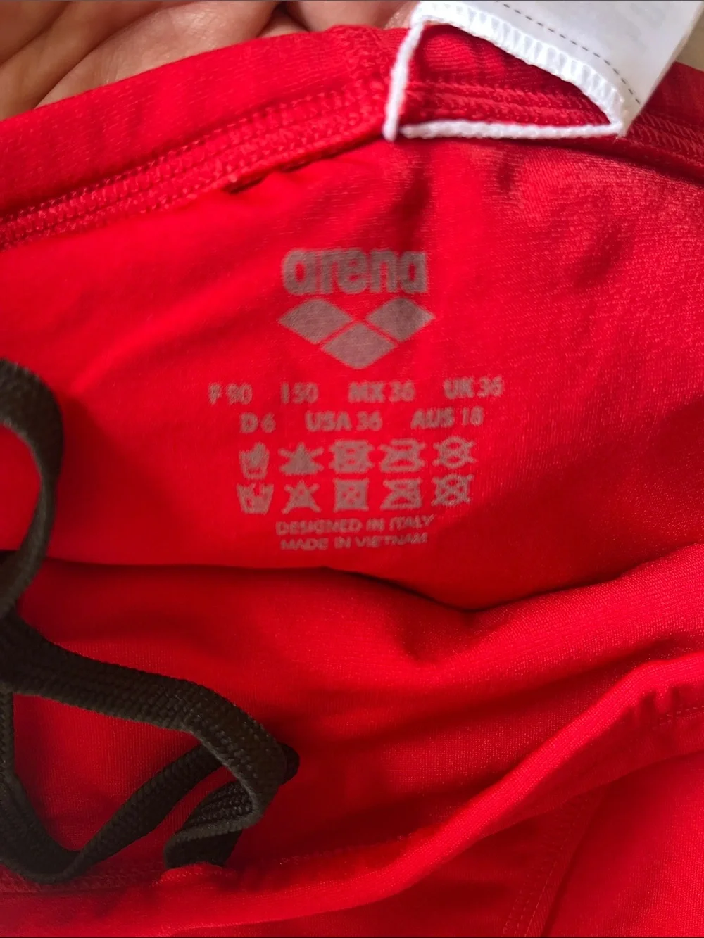 Arena Red Men’s Swim Trunks